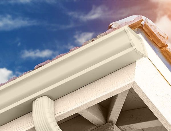 gutter-colors 8 Seamless gutters in Almond