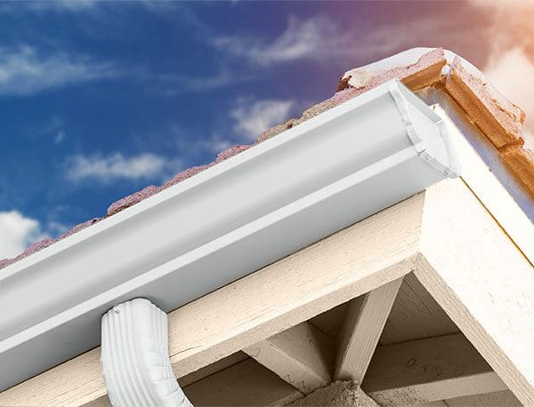 gutter-colors 19 Seamless gutters in Colonial Grey