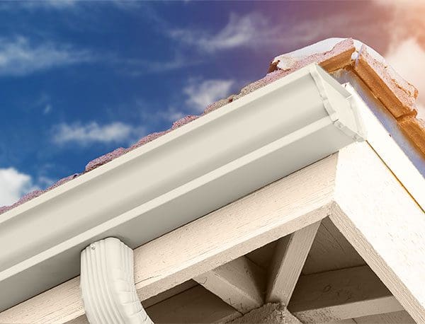 gutter-colors 17 Seamless gutters in Eggshell
